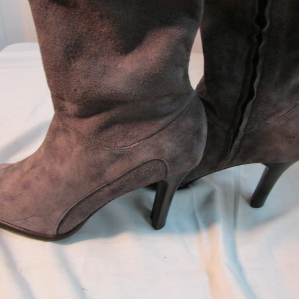 Moda Spana Raven Grey Suede Boots